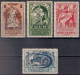 Russia 1923, Michel Nr 224-27 A/B, MLH OG - Ongebruikt