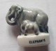 Lot 2 Fèves " Les Animaux Et Leurs Petits - Elephants, Dauphins - Animales