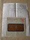 4168 Paix N°283 50c Perfin Perforé RW Enveloppe CIMA WALLUT Machines Agricoles McCormick Deering  Bourges 1937 Tampon ? - Covers & Documents