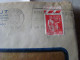 4174 Paix N°283 50c Perfin Perforé RW Enveloppe CIMA WALLUT Machines Agricoles McCormick Deering  Bourges 1937 - Storia Postale