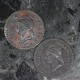 France LOT (2) : 1 Centime 1848 & 1849 Dupré - Kiloware - Münzen