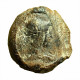 Roman Empire Seal Uniface Clay Terracotta Bulla AE11mm Helmeted Athena 03828 - L'Anarchie Militaire (235 à 284)