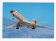 1970. YUGOSLAVIA,TUPOLEV-TU 134A AEROPLANE,AVIOGENEX,POSTCARD ,MINT - Yugoslavia