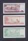 Cuba 50 Pesos 1990 SC-UNC / 200 Pesos 2022 SC-UNC / 500 Pesos 2022 SC-UNC (Lote) - Cuba