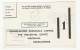 1971 CONSOLIDATED CHEMICALS Wrexham POSTAGE PAID STATIONERY Business Reply Card  From Reading GB Chemistry Health Cover - Chimie
