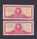 Cuba 3 Pesos 1983/1984/1985/1986/1988/1989 SC / UNC (Serie Completa) - Cuba