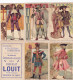 Lot De 17 Chromos / Decoupis - Chocolat Louit - Les Differents Costumes De L'histoire - Louit