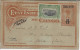 ELISABETHVILLE 1911, Carte Postale 15 C Surchargé 5 C Et CONGO BELGE + Timbre 5 C, Pour La Suisse Genève - Stamped Stationery