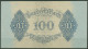 Dt. Reich 100 Mark 1922, DEU-83 Serie G, Leicht Gebraucht (K1439) - 100 Mark