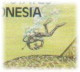 Scuba Diving, Scuba Diver, Whale Shark Fish, Underwater Marine Life, Animal, Micronesia FDC - Diving