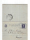 16302 BIGLIETTO 50 CENT VILLANOVA DI BAGNACAVALLO X VICENZA - Stamped Stationery