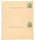 Scott UX27 Harry C Kahn And Son Phila Pa 2 Preprinted Unsevered Folded Postal Cards - 1901-20