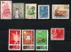 VR China Lot, Dabei (*), **, Canc; 4 Marken II.W. - Collections, Lots & Series