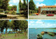 73128659 Wandlitz Wandlitzsee Anlage Springbrunnen Bahnhof Strandbad Bootsanlege - Wandlitz