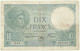 FRANCE - 10 Francs - 7.11.1940 - P 84 - " Minerve " - 10 F 1916-1942 ''Minerve''