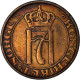Monnaie, Norvège, Haakon VII, 5 Öre, 1940, Kongsberg, TTB, Bronze, KM:368 - Norvège