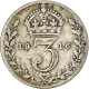 Monnaie, Grande-Bretagne, George V, 3 Pence, 1916, TB, Argent, KM:813 - F. 3 Pence