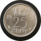 Monnaie 1956 - Pays Bas - 25 Cents Juliana - 1948-1980 : Juliana