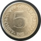 Monnaie Yougoslavie - 1983 - 5 Dinars - Jugoslawien