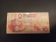 Billete De Marruecos De 10 Dirhams - Maroc