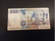 Billete De Italia De 10000 Liras, Año 1984 - To Identify