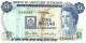 BERMUDA ISLANDS BRITISH $1 BLUE WOMAN QEII HEAD SHIP FRONT BOATS BACK DATED 01-01-1986 AVF P.28b READ DESCRIPTION!! - Bermuda