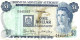 BERMUDA ISLANDS BRITISH $1 BLUE WOMAN QEII HEAD SHIP FRONT BOATS BACK DATED 01-01-1986 AVF P.28b READ DESCRIPTION!! - Bermude