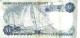 BERMUDA ISLANDS BRITISH $1 BLUE WOMAN QEII HEAD SHIP FRONT BOATS BACK DATED 01-01-1986 AVF P.28b READ DESCRIPTION!! - Bermude