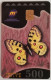 Macedonia 500 Units Chip Card - Butterfly - Macédoine Du Nord