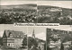 Bad Frankenhausen Panorama, Thüringenr Haus, Kirche, Sprungturm Im Freibad 1971 - Bad Frankenhausen