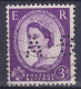 Great Britain Perfin Perforé Lochung  'A S' 1956 Mi. 287 X X, QEII. (2 Scans) - Perforadas