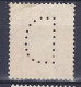 Great Britain Perfin Perforé Lochung  Big 'D' 1937 Mi. 199 X, GV. GLASGOW (Scotland) Cancel 1938 (2 Scans) - Perfin