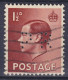 Great Britain Perfin Perforé Lochung 'PR' 1936 Mi. 195 X, Edw. VIII. ERROR Variety Missing Pin In 'P' (2 Scans) - Perforadas