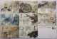 China Silk Postage Postcard - Ancient Poetry，18 Pcs - Cartes Postales