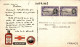 N°41564 Z -timbres île De L'Ascension Sur Carte Imprimé- Publicité Plasmarine- 1952- - Ascension