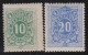 Belgie  .   OBP    .    TX  1/2 (2 Scans)    .   *      .   Ongebruikt Met Gom     .   /   .   Neuf Avec Gomme - Briefmarken