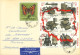 POLAND - 1972, STAMPS COVER TO SWITZERLAND. - Brieven En Documenten