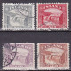 IS022A – ISLANDE – ICELAND – 1931/32 – GULLFOSS – SG # 195-199 USED 4,50 € - Gebraucht