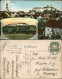 Ansichtskarte Freising 2 Bild: Stadtpartie, Weihenstephan 1907  - Freising