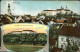 Ansichtskarte Freising 2 Bild: Stadtpartie, Weihenstephan 1907  - Freising