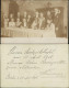 Hochzeitsfeier In Berlin, Wohnung Tafel Gruppenbild 1918 Privatfoto - Marriages