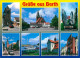 Barth Mehrbild-AK Ua. Dammtor, Marktplatz, Brunnen, Baustrasse, Seglerhafen 2005 - Barth