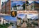 Auerbach (Vogtland) Mehrbild-AK Mit Kaiserstraße, Wohngebiet Lindenalle,  1990 - Auerbach (Vogtland)
