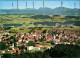 Lindenberg (Allgäu) Panorama-Ansicht Auf Ort, Allgäu Alpen Fernansicht 1975 - Lindenberg I. Allg.