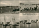 Ansichtskarte Pöhl Talsperre Segelboote - Liegestühle 1974 - Pöhl