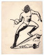Vers 1930 - Dessin Originale De L'affichiste H.L. Roowy Pour Le Journal L'Échos Des Sports - 124x158 Mm. - Dibujos