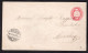 SWITZERLAND - BUSTA DA 10 C SPEDITA DA BIENNE A MONTHEY IL 17.4.1860 TIMBRO DI NEUCHATEL - Covers & Documents