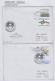 Greenland Station Kangerlussuaq 3 Covers + Postcard (unused) (KG186) - Scientific Stations & Arctic Drifting Stations