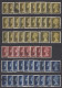 ⁕ GB / UK / QEII. ⁕ Queen Elizabeth II. Machin, Definitives ⁕ 1970 Stamps In Two Albums - See Scan 37 Pages (7v Perfin) - Verzamelingen