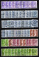 Delcampe - ⁕ GB / UK / QEII. ⁕ Queen Elizabeth II. Machin, Definitives ⁕ 1970 Stamps In Two Albums - See Scan 37 Pages (7v Perfin) - Colecciones Completas